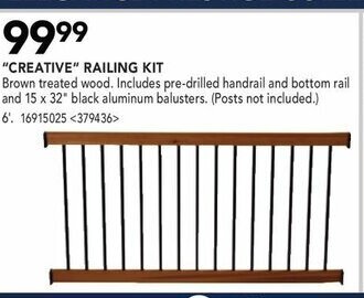RONA "Creative" Railing Kit offer
