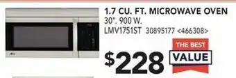 RONA 1.7 CU. FT. Mircowave Oven offer