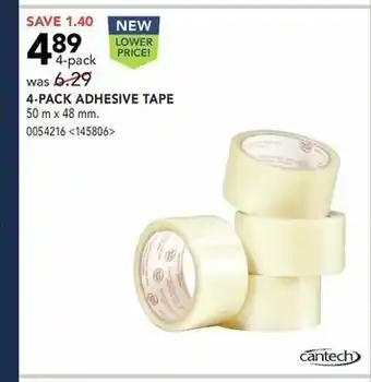RONA 4-Pack adhesive tape offer