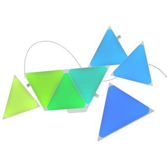 Best Buy Nanoleaf shapes triangle panels - smarter kit - 7 panels offer