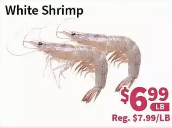 Blue Sky Supermarket White Shrimp offer