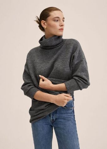 Mango Oversize knit sweater offer