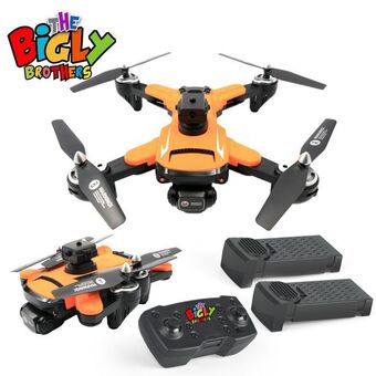 Best Buy The bigly brothers mark v extremis 4k drone with camera, 360 degrees of obstacle avoidance, brushless motors,2 batteries incl offer