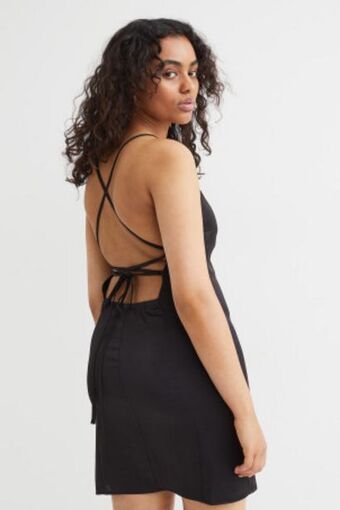H&M Satin slip dress offer