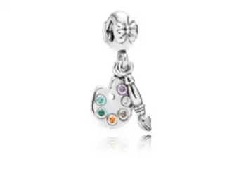 Pandora Artist's palette, multi-colored cz offer