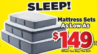 Surplus Furniture Mattress Sets As Low As offer