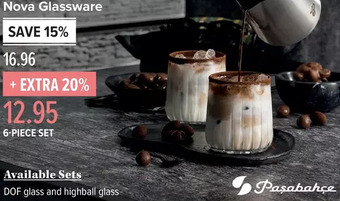 Linen Chest Nova Glassware offer