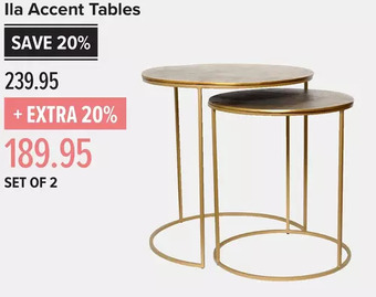 Ila Accent Tables