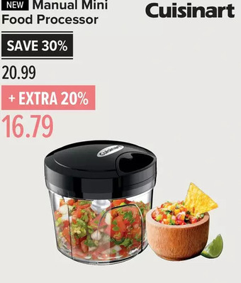 Linen Chest Cuisinart Manual Mini Food Processor offer
