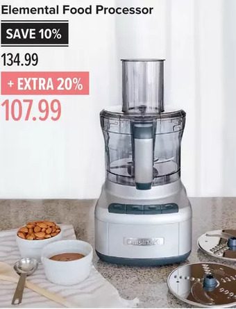 Linen Chest Elemental Food Processor offer