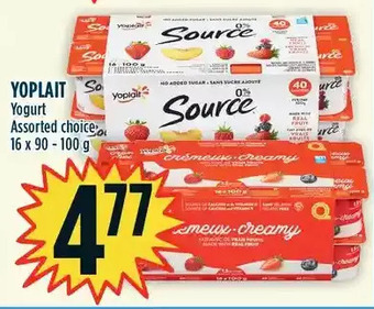 Marché Adonis Yoplait Yogurt offer