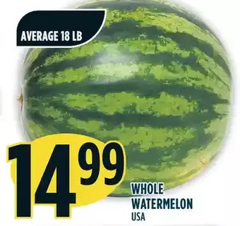 Marché Adonis Whole Watermelon offer