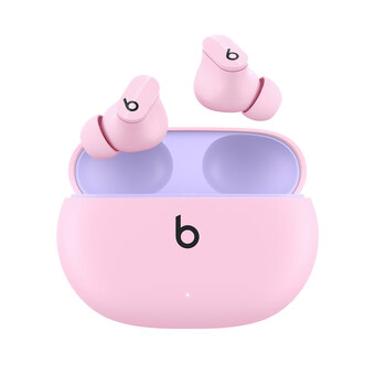 Best Buy Beats By Dr. Dre Studio Buds In-Ear Noise Cancelling Truly Wireless Headphones - Sunset Pink offer