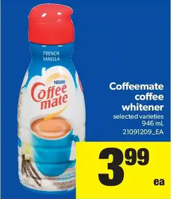 Real Canadian Superstore Coffeemate Coffee Whitener offer