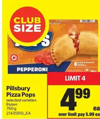 Real Canadian Superstore Pillsbury Pizza Pops offer