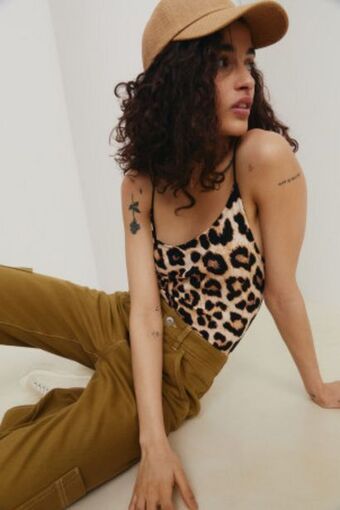 H&M Ribbed thong bodysuit offer