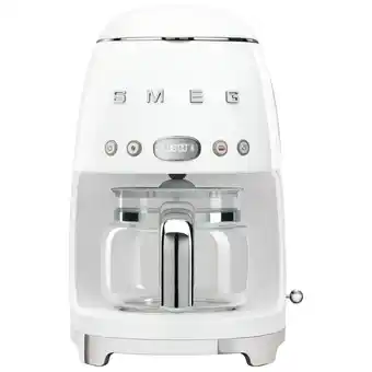 Best Buy Smeg 10-Cup Drip Coffee Maker - White offer