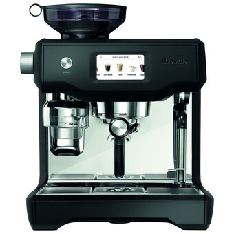 Best Buy Breville Oracle Touch Automatic Espresso Machine with Frother & Coffee Grinder - Black Truffle offer