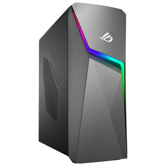 Best Buy ASUS ROG Strix G10CE Gaming PC - Grey (Intel Core i5-11400F/512GB SSD/12GB RAM/GTX 1650/Windows 11) offer