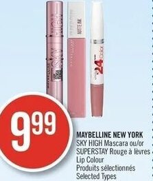Shoppers Drug Mart Maybelline New York offer