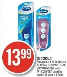 Shoppers Drug Mart Dr. Scholl's offer