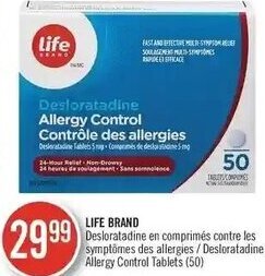 Shoppers Drug Mart Life Brand offer