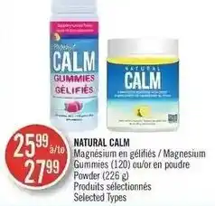 Shoppers Drug Mart Natural Calm offer