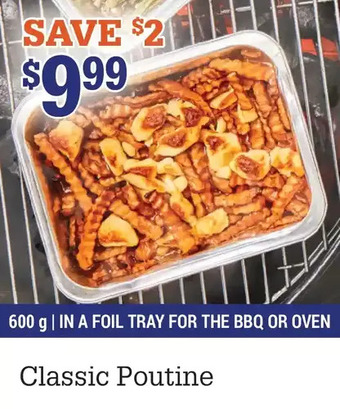 M & M Food Market Classic Poutine offer