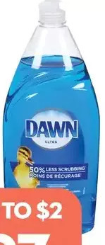 Giant Tiger Dawn Dish Soap offer