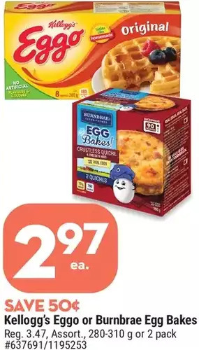 Giant Tiger Kellogg's Eggo offer