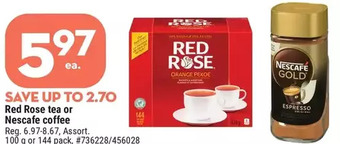 Giant Tiger Red Rose Tea offer