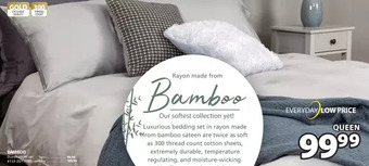 JYSK BAMBOO (Duvet Cover Set) offer