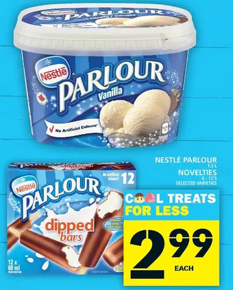 Food Basics Nestle Parlour | Novelties offer