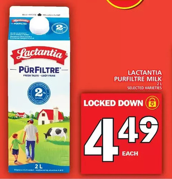 Food Basics Lactantia Purfiltre Milk offer