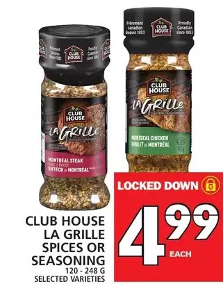 Food Basics Club House La Grille Spices or Seasoning offer