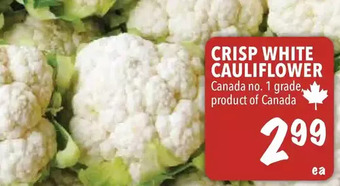 Farm Boy Crisp White Cauliflower offer