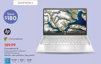 Staples HP Chromebook 14 offer