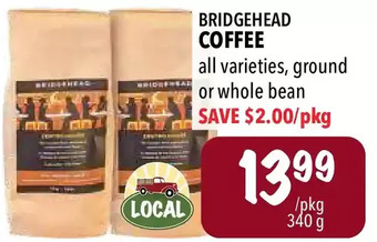 Farm Boy Bridgehead Coffee offer