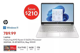 Staples HP Laptop offer