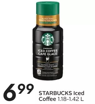 Sobeys Starbucks Iced Coffee offer