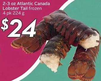 Sobeys Atlantic Canada Lobster Tail offer