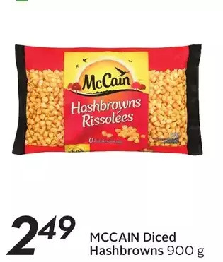 Sobeys MCCAIN Diced Hashbrowns offer