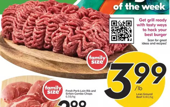 Sobeys Lean Ground Beef offer