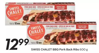 Sobeys Swiss Chalet BBQ Pork Back Ribs offer