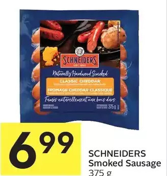 Foodland Schneiders Smoked Sausage offer