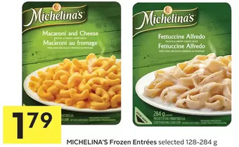 Foodland Michelina's Frozen Entrées offer
