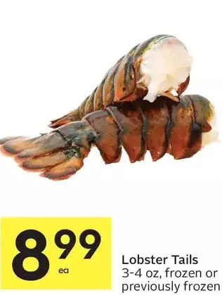 Foodland Lobster Tails offer