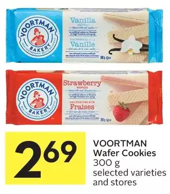 Foodland Voortman Wafer Cookies offer