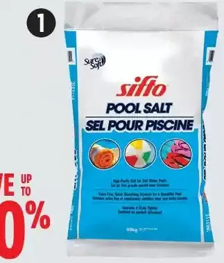 Canadian Tire Sifto Pool Salt offer