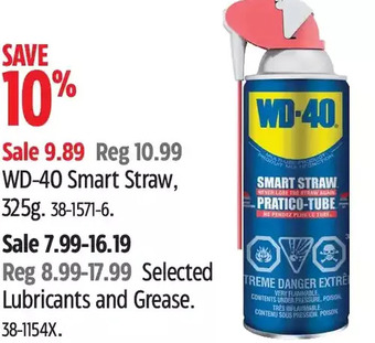 Canadian Tire WD-40 Smart Straw offer